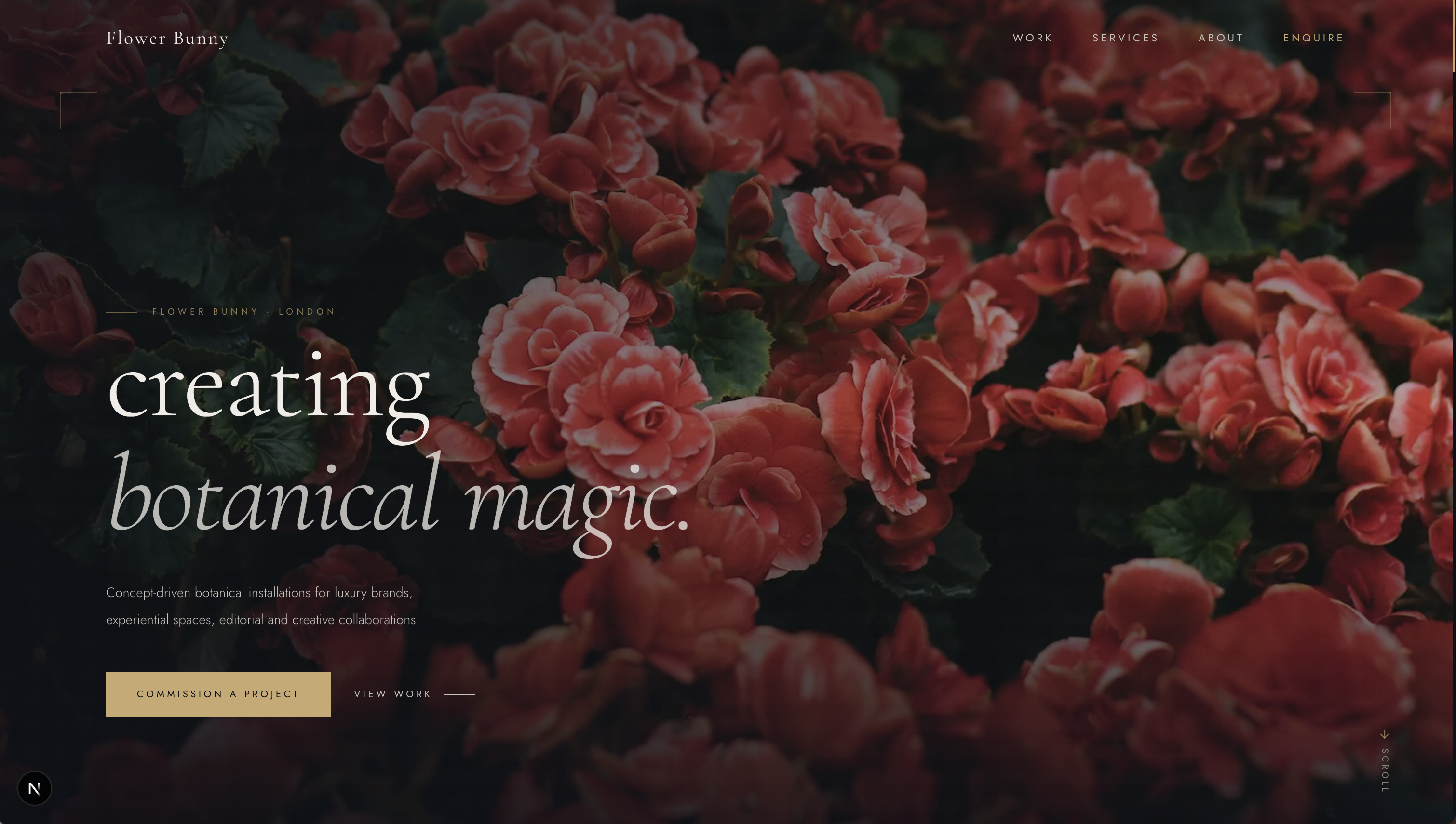 Flower Bunny project screenshot